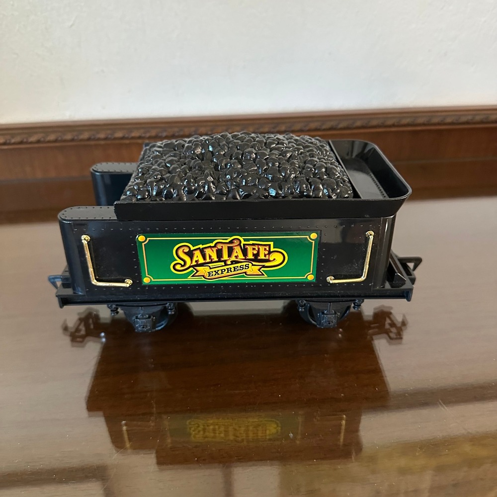 Eztec North Pole Santa Fe Express Coal Tender Christmas Train Replacement GScale